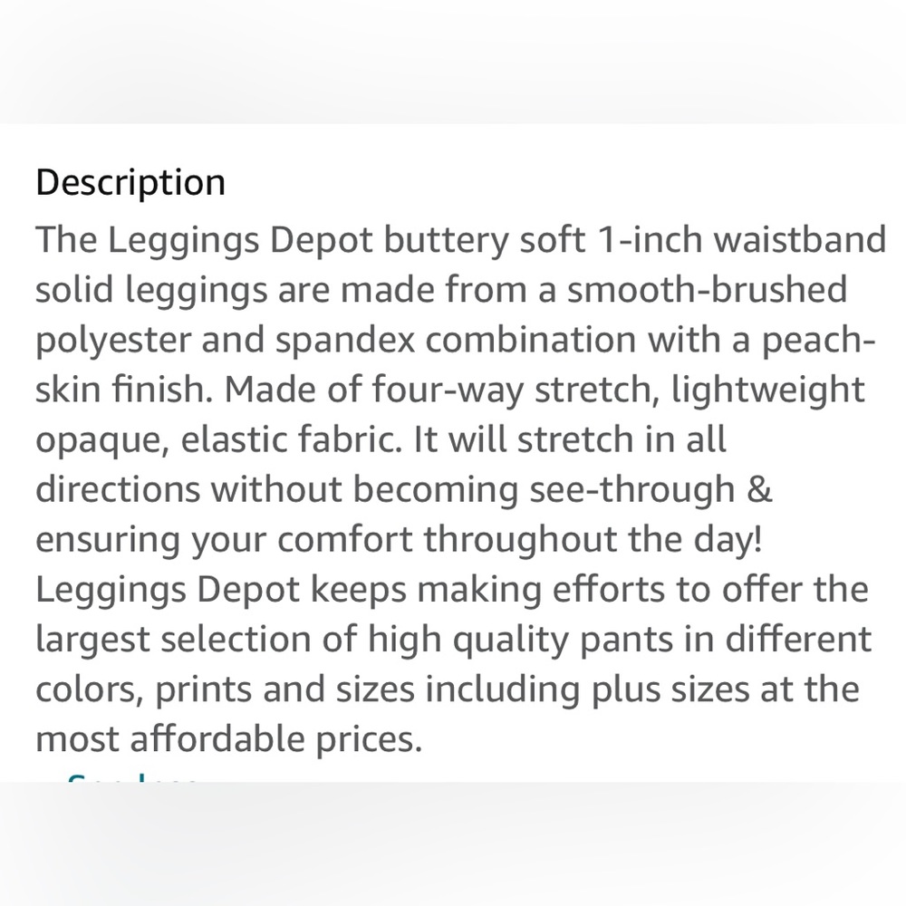 One size legging depot yellow leggings - worn once - super soft! - Picture 4 of 7